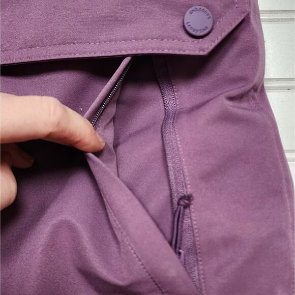 Lands End Women's Expedition Down Waterproof Winter Jacket Small Petite - Picture 7 of 16